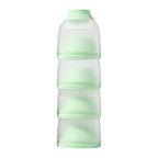 Oberni 4-Layer Stackable Formula Dispenser, Leakproof Plastic Container and Canister, Compact Bottle Storage Organizer for Baby Travel, Bpa-Free